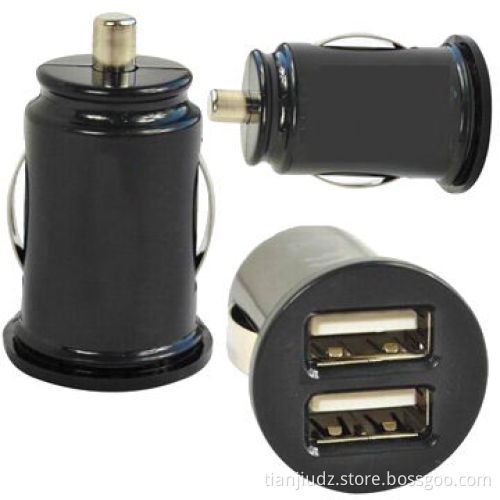 Full Watt 11W 5V 2.2A Dual USB Car Chargers for iPhone 4/4S/5, iPad 2, iPad 3, iPad Touch and More
